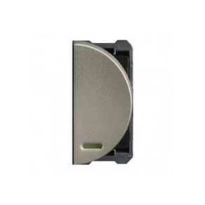 Interruptor Simples Led 16a 250v 1m Inferior Magnésio Arteor 583601B - Pial