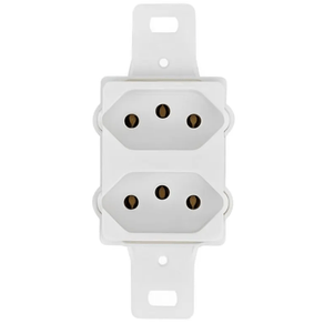 Tomada Dupla Condulete ​​​​​​​2P+T Sem Placa 250V Ref. 40.019  - Pezzi Pezzi