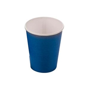 Copo de Papel Liso azul 270ml- 10 unidades SilverFestas