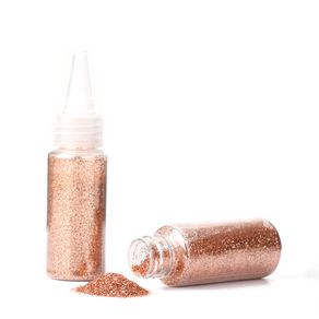 Glitter Metalizado Para Decorar E Criar 20 Gramas Rose Gold Silver Festas