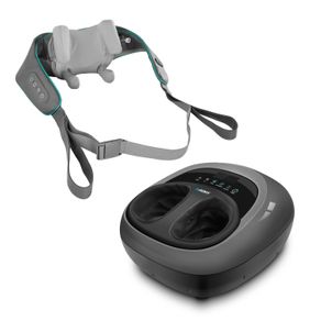Massageador para pés Foot Zen e Massageador de Pescoço Neck Spa Genis Relax Polishop | Genis Relax