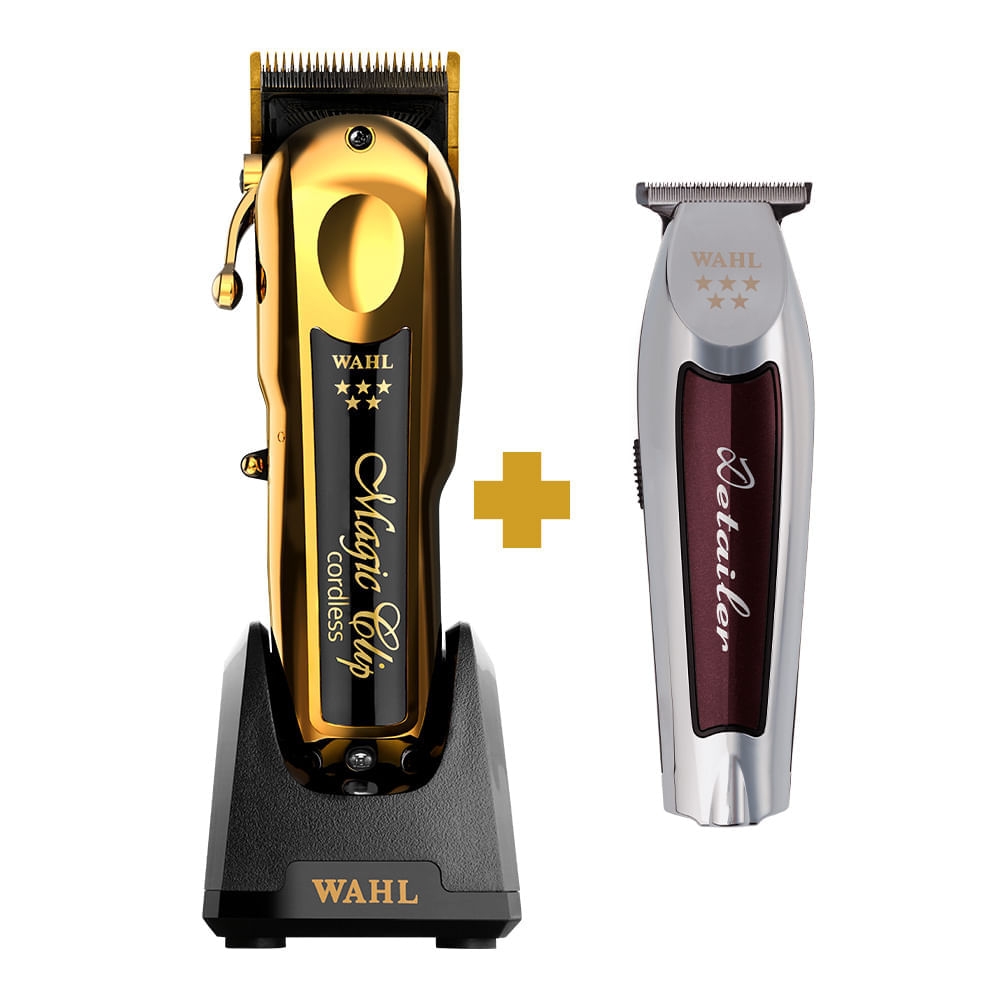 Kit Magic Clip Gold + Detailer Cordless LI