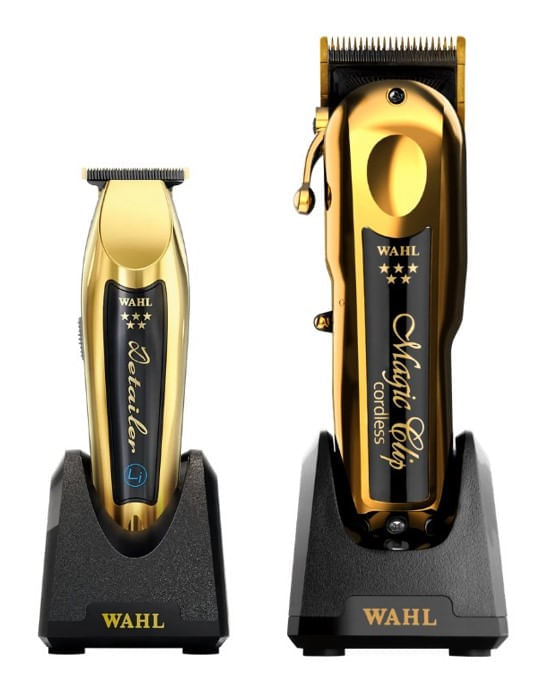 Kit Magic Clip Cordless Gold + Detailer Cordless Gold