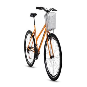 Bicicleta A26 Aero Houston Maori Vb 21v Lararanja Metalizada