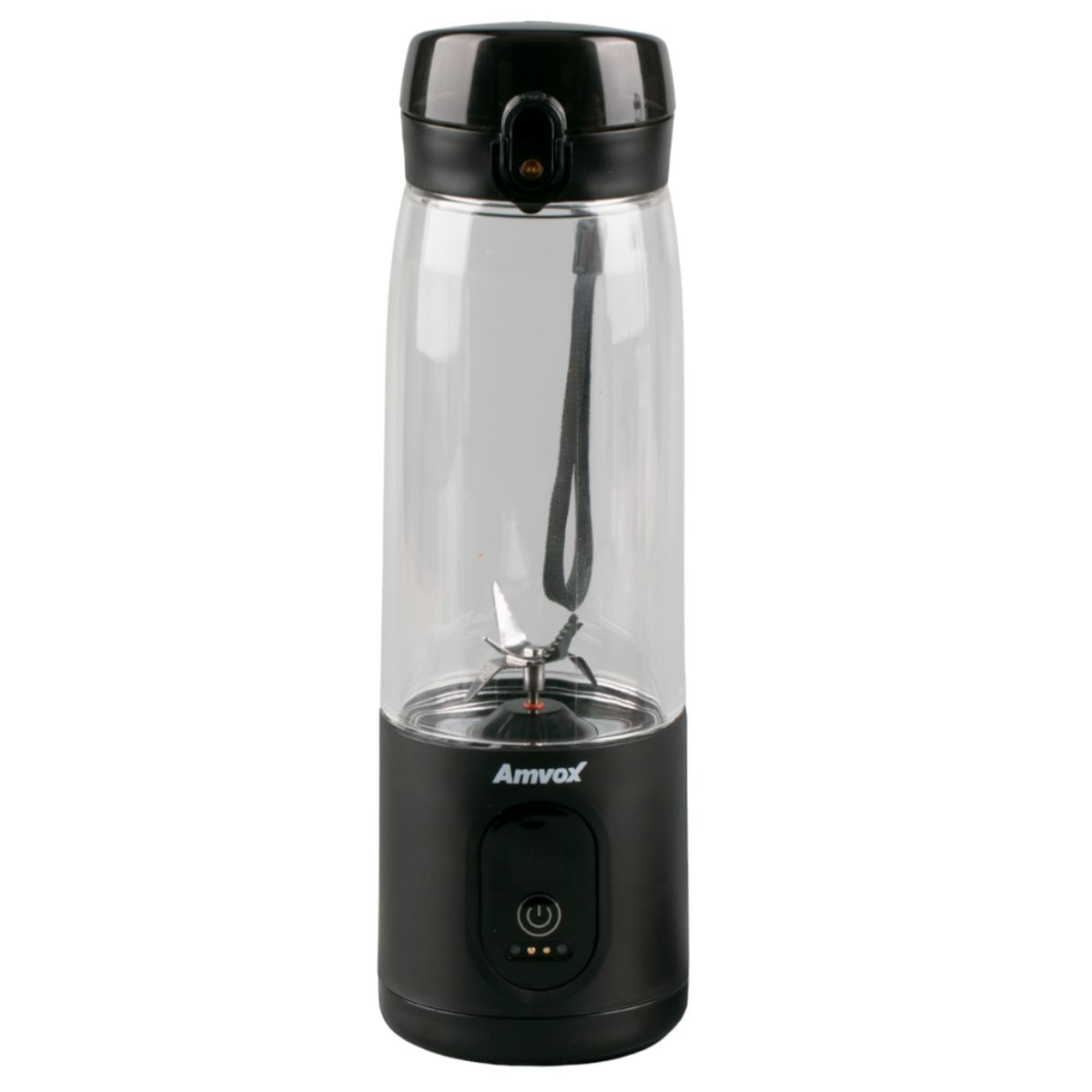 Liquidificador Portatil Amvox 220W ALQ 0108 Carr. Magnético IPX7 Black BIV