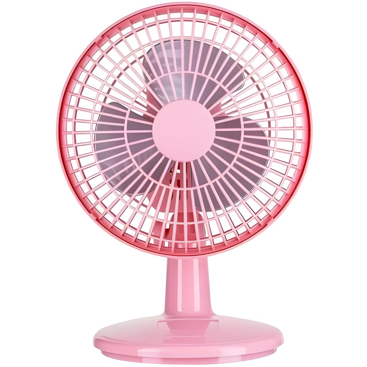 Ventilador Mini 20cm Ventimais Turbo 2 Vel Rose/Prata 110V - Imagem 6