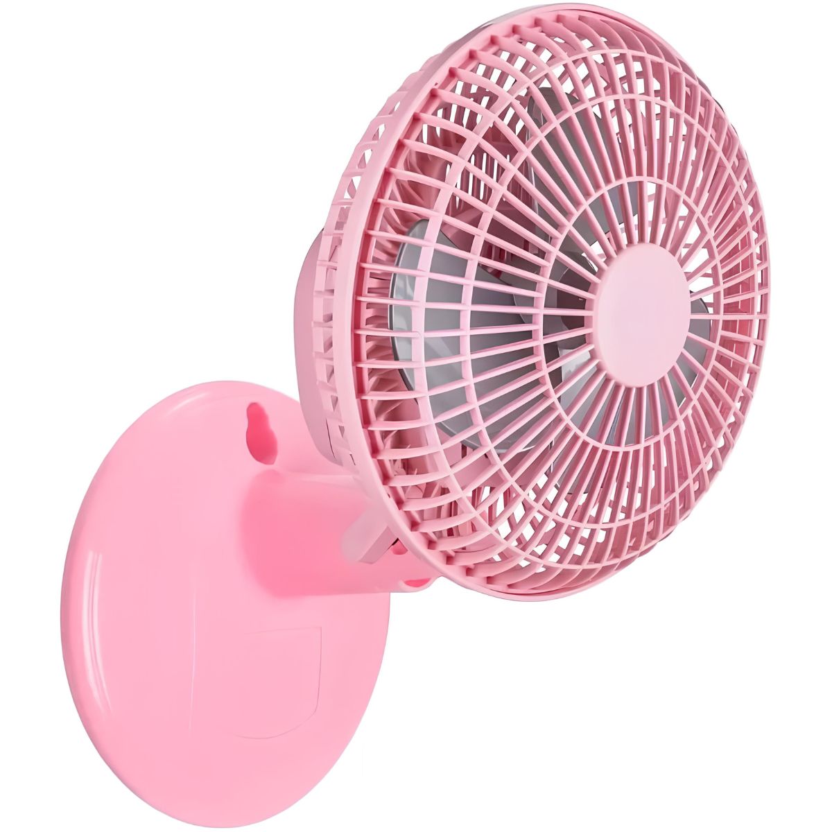 Ventilador Mini 20cm Ventimais Turbo 2 Vel Rose/Prata 110V - Imagem 2
