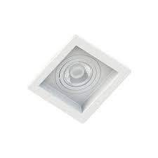 Spot Incandescente Embutir Quadrado Br/Fosco Par20 Ref. Ms1085/2 – Bella Luce