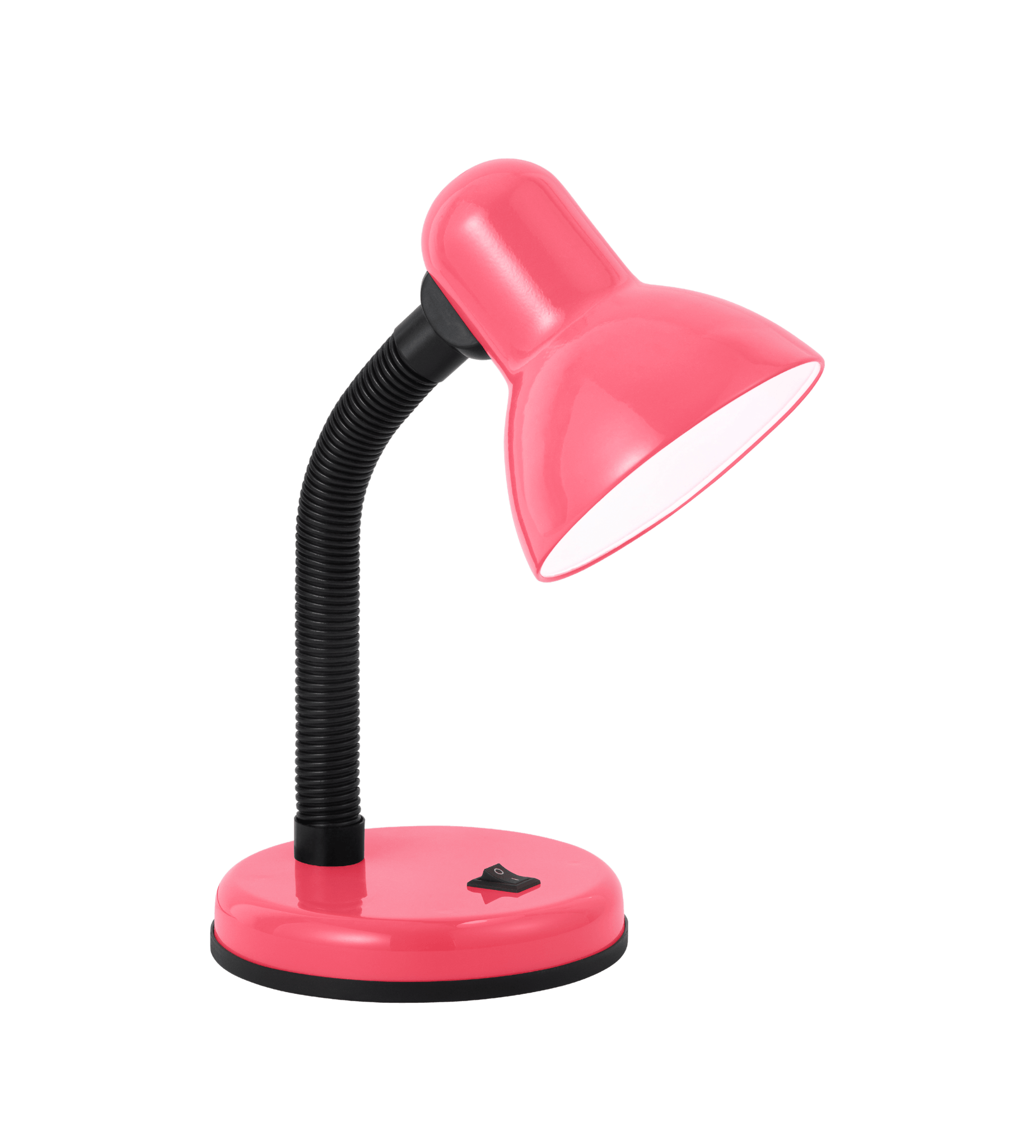 Luminaria De Mesa Mini Office Lamp 33cm Rosa P/ 1 Lampada E-27 Cod. MOL-ROSA – GMH Trade