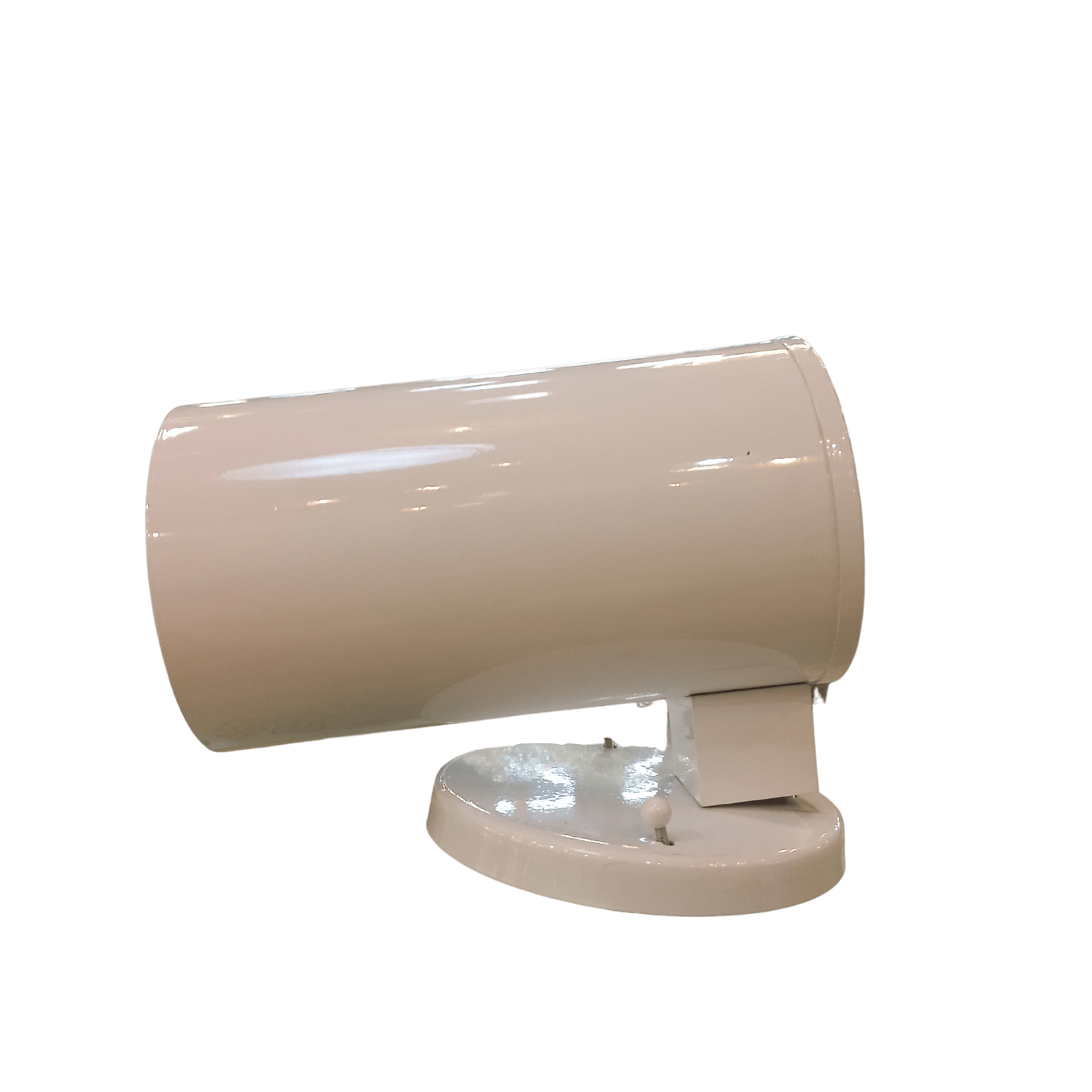 Arandela Tubo Redonda 18cm Reta Branca Ref.219 - Airoluz