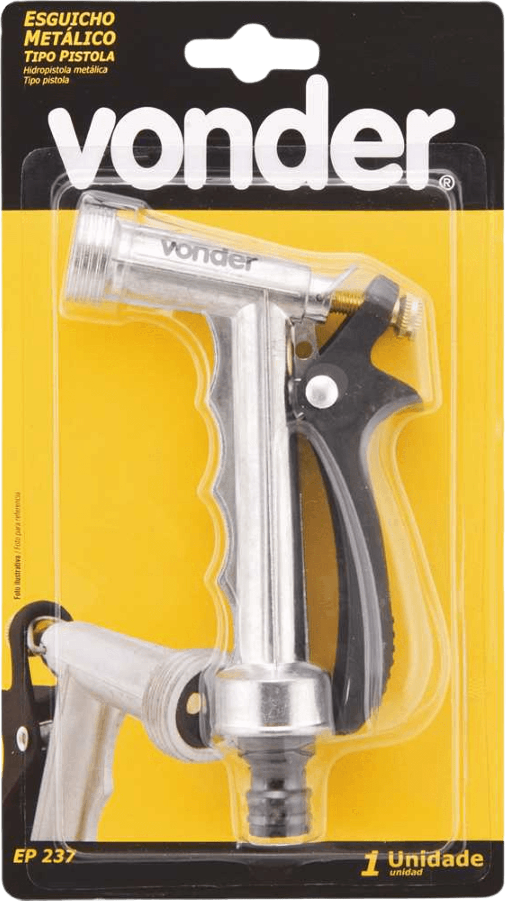 Esguicho Metálico Tipo Pistola EP237 31.98.012.237 - Vonder - Imagem 2