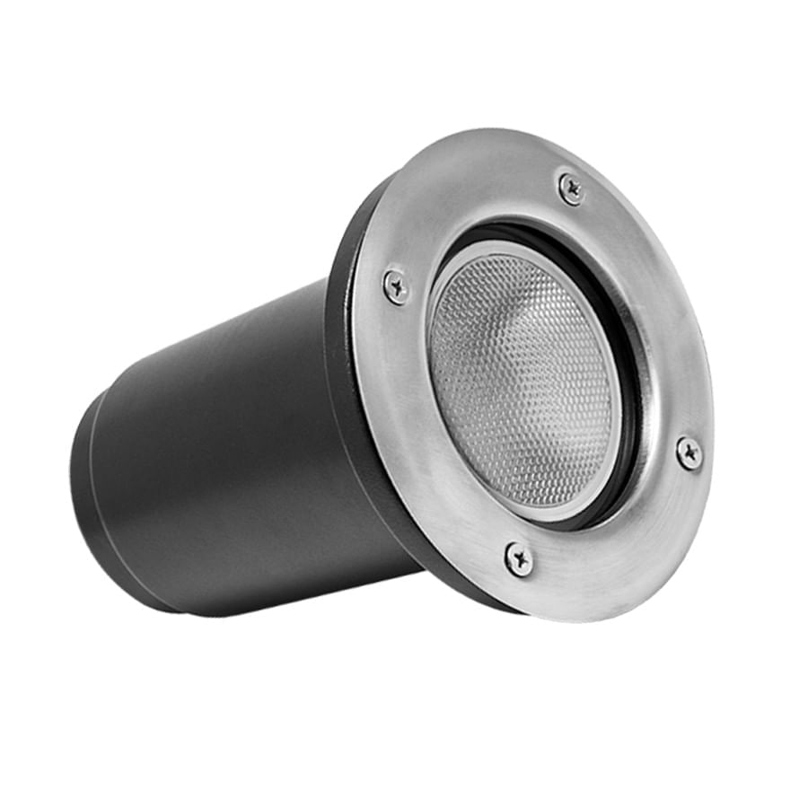 Projetor Embutir Solo Para Par 20 Sem Grade Inox Escovado Grande 12,8CM Ref.701.14 - Incolustre