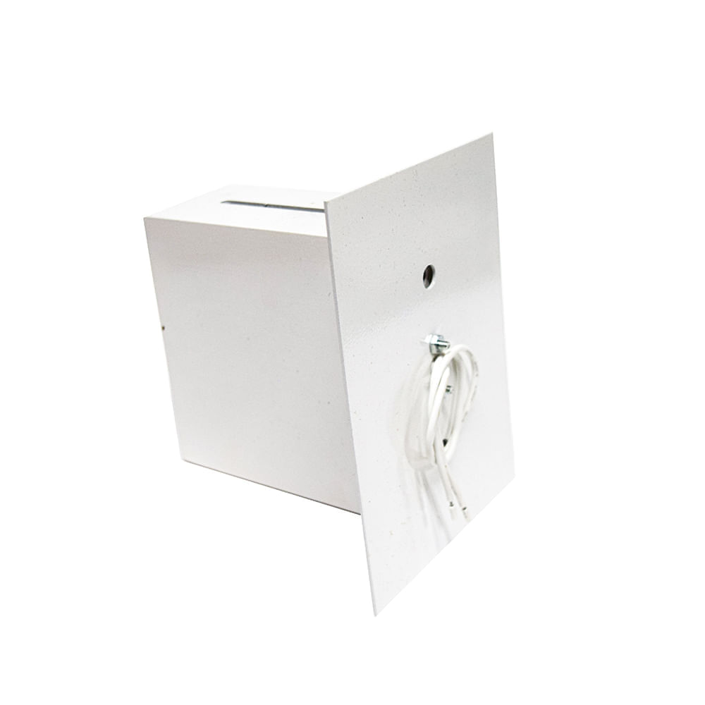 Arandela Ref.AR106FR/FR BR Fina Friso Box P/G9 40W Hansa - Imagem 2