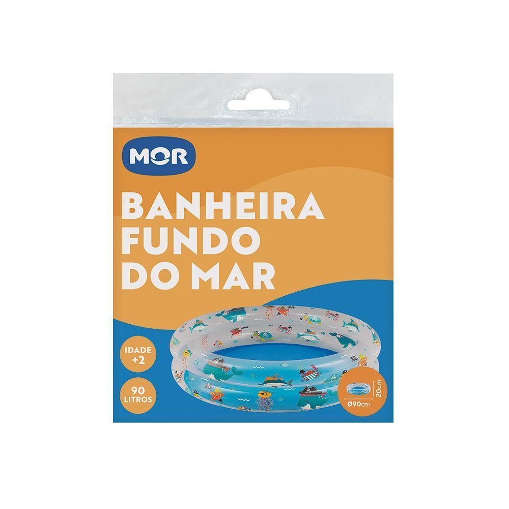Banheira Inflável Fundo do Mar 90 Litros Mor - Imagem 7
