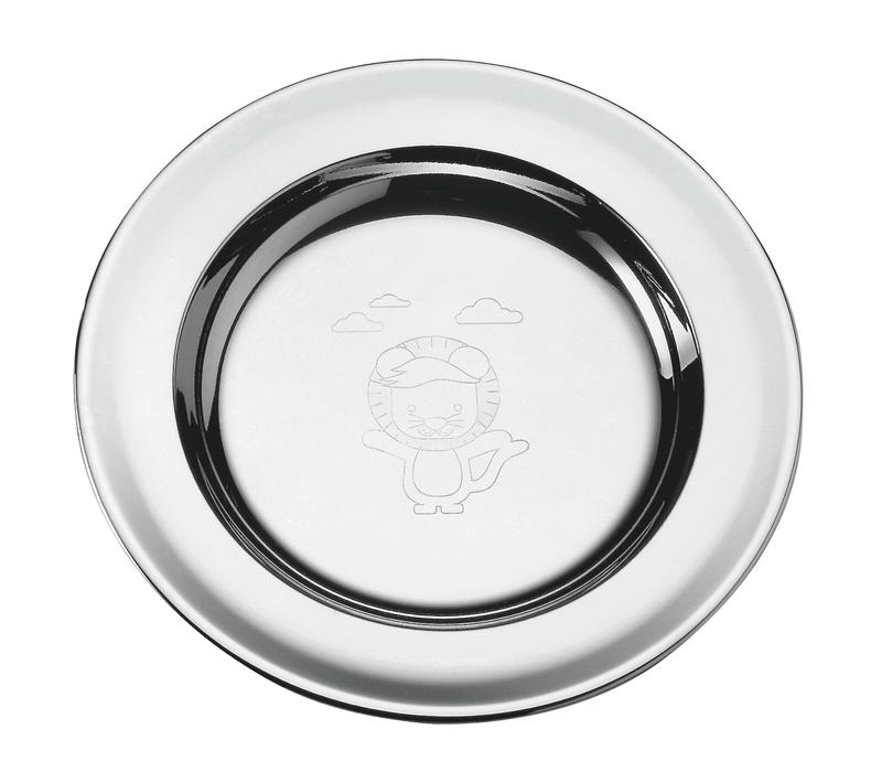 Prato Criança Aço Inox Baby Friends Tramontina
