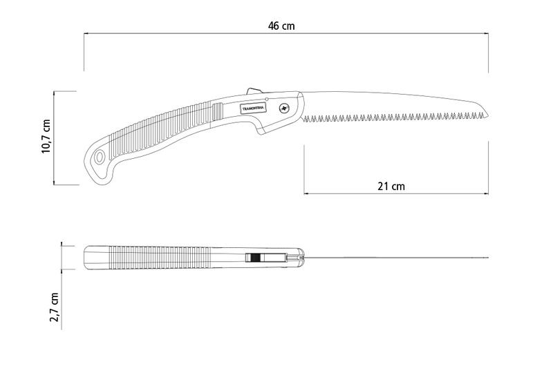 Serrote Dobrável 8" Tramontina - Imagem 4