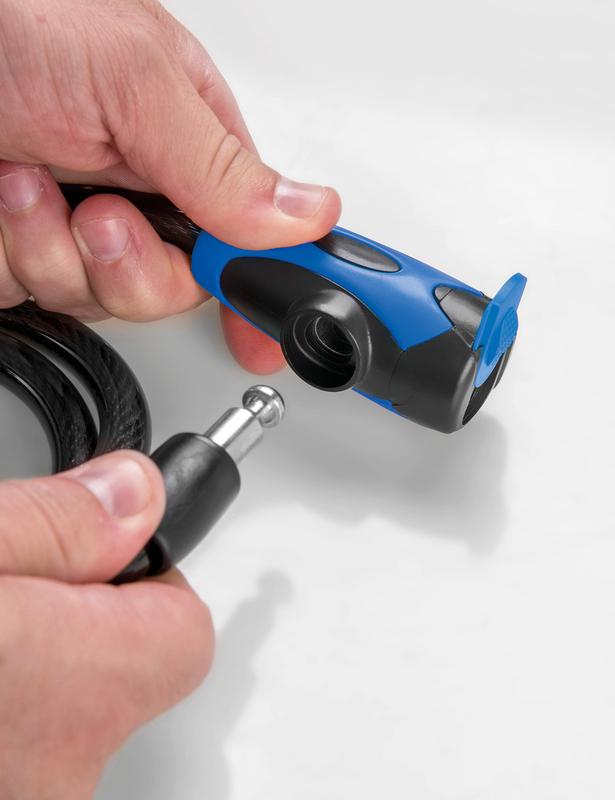 Cadeado Para Bicicleta Com Chave Tramontina - Imagem 3