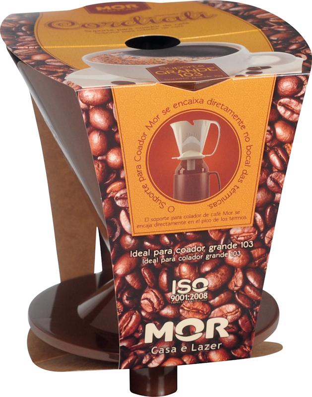 Suporte Marrom para Coador de Café 103 Mor - Imagem 3