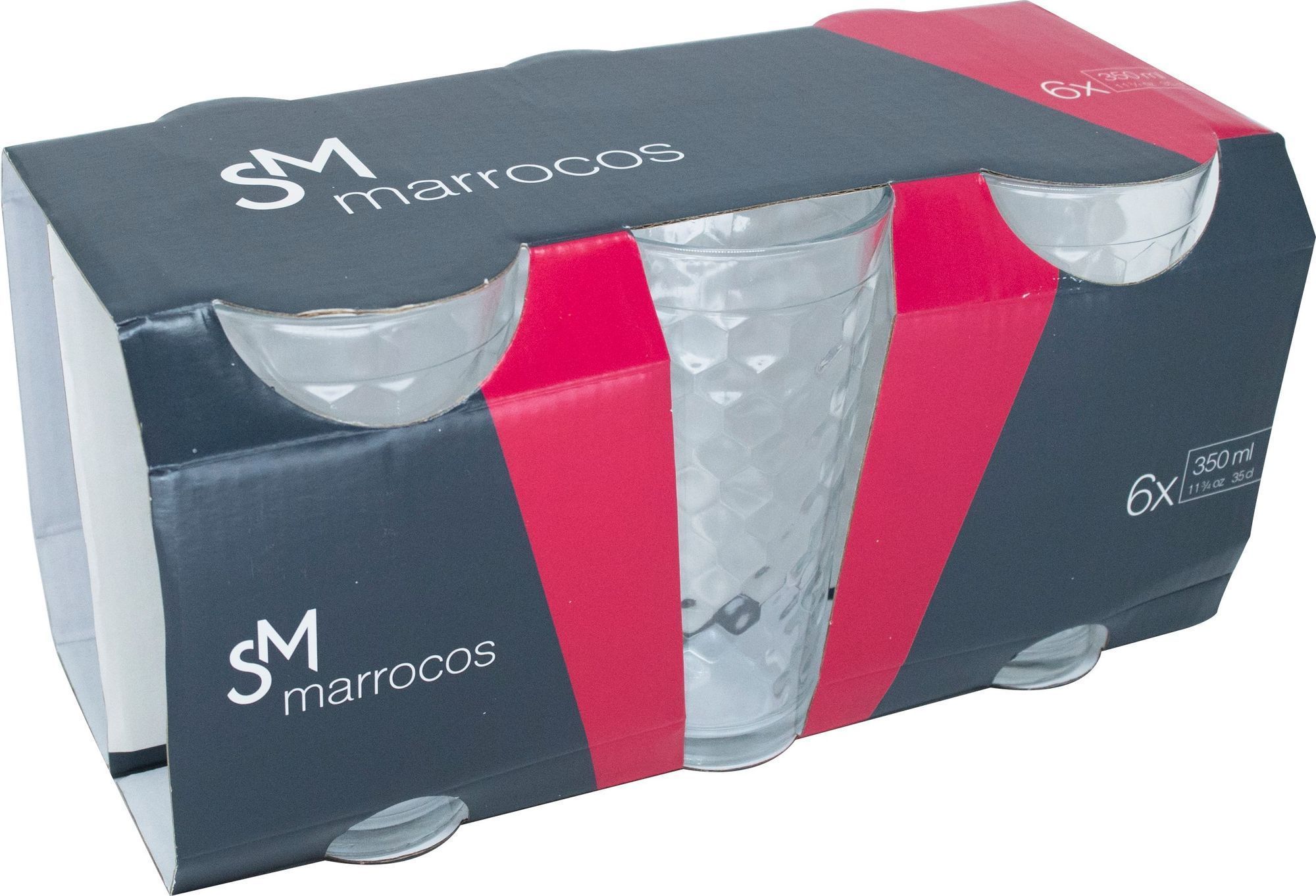 Jogo de Copos Long Drink Marrocos SM 350ml c/ 6 pçs 2645/260