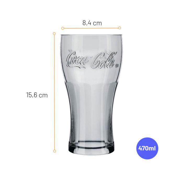 Copo Contour Coca Cola Cristal 470 ml Nadir Figueiredo - Imagem 2