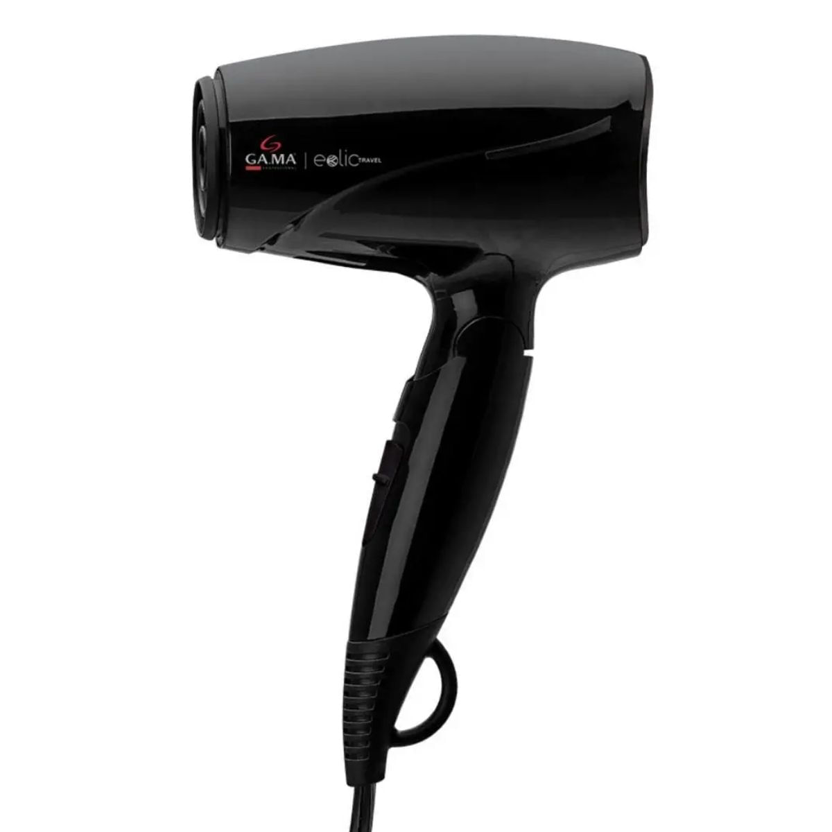 Secador de Cabelo GA.MA Italy 2 Vel EOLIC TRAVEL Black Bivolt Manual