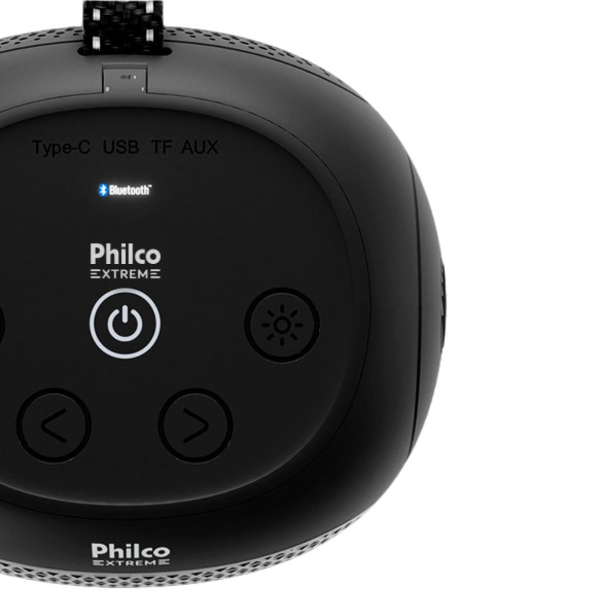 Caixa de Som Speaker Philco PBS30 Flash Lights FM Bluetooth V5.1 30W Black - Imagem 4