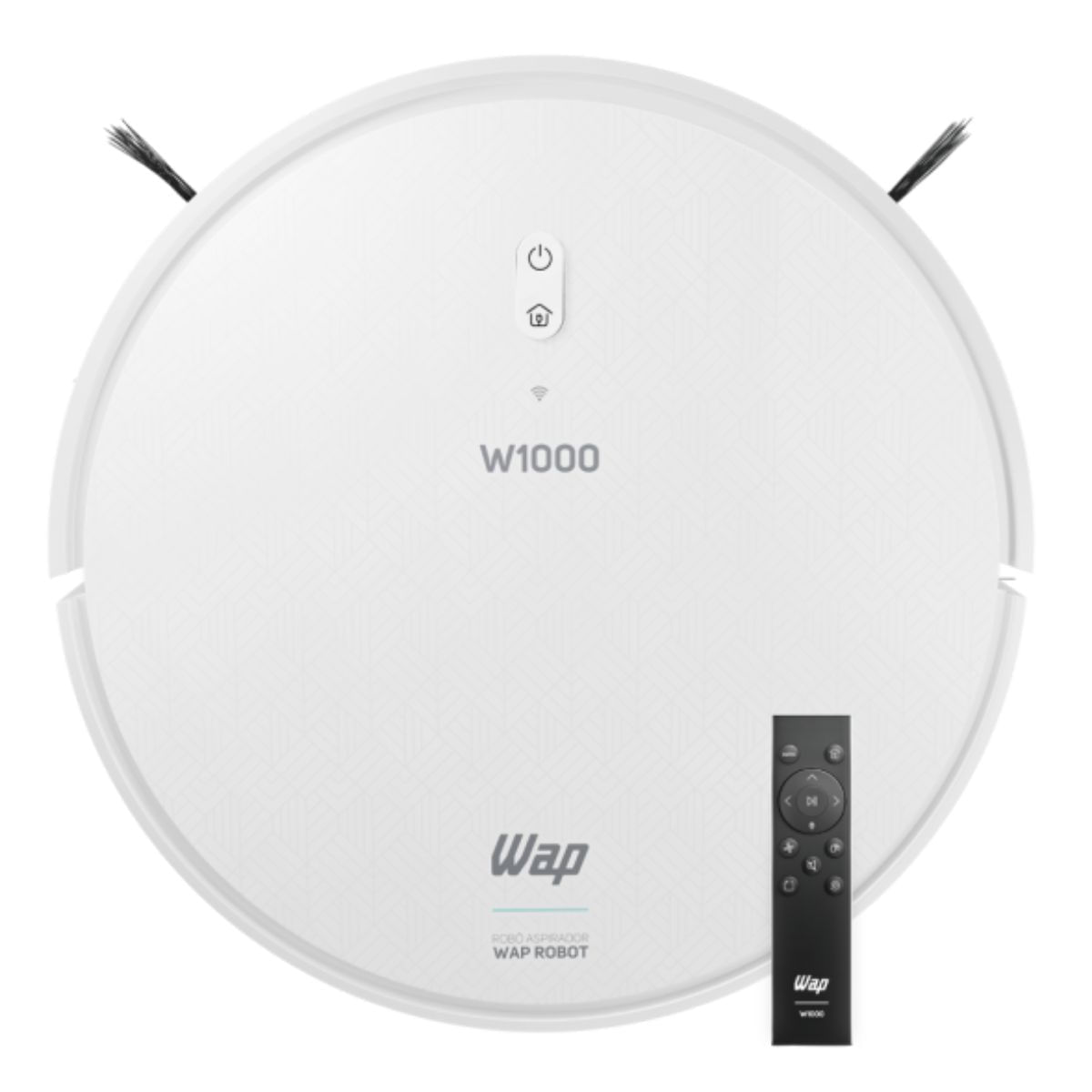 Robo Aspirador Smart Wap Robot W1000 Mapeamento Filtro HEPA Comando Voz Alexa e Google