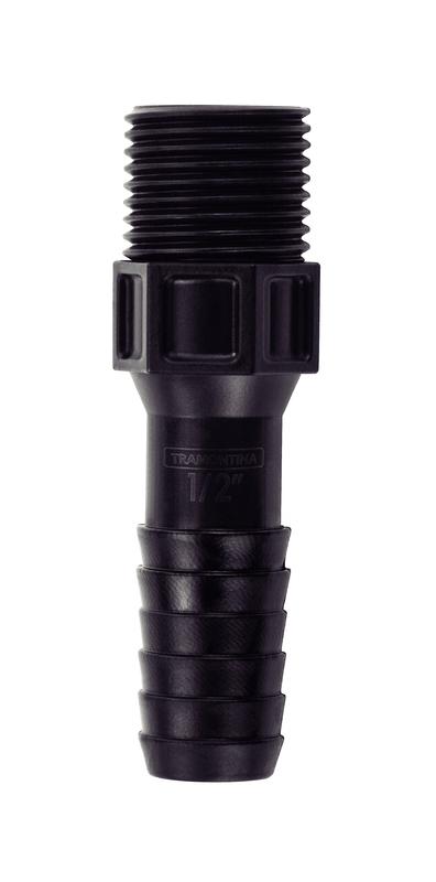Adaptador Com Rosca Externa Em Pebd De 1/2 Tramontina - Imagem 2