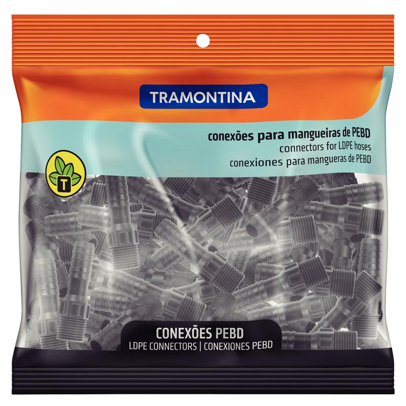 Adaptador Com Rosca Externa Em Pebd De 1/2 Tramontina - Imagem 4