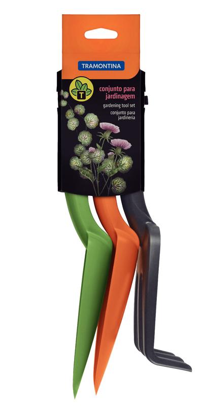 Conjunto P/ Jardim Cabo Plast. 3 Pçs Tramontina - Imagem 2