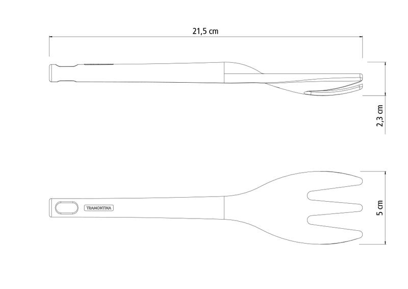Garfinho Plástico Mini Amarelo Tramontina - Imagem 6