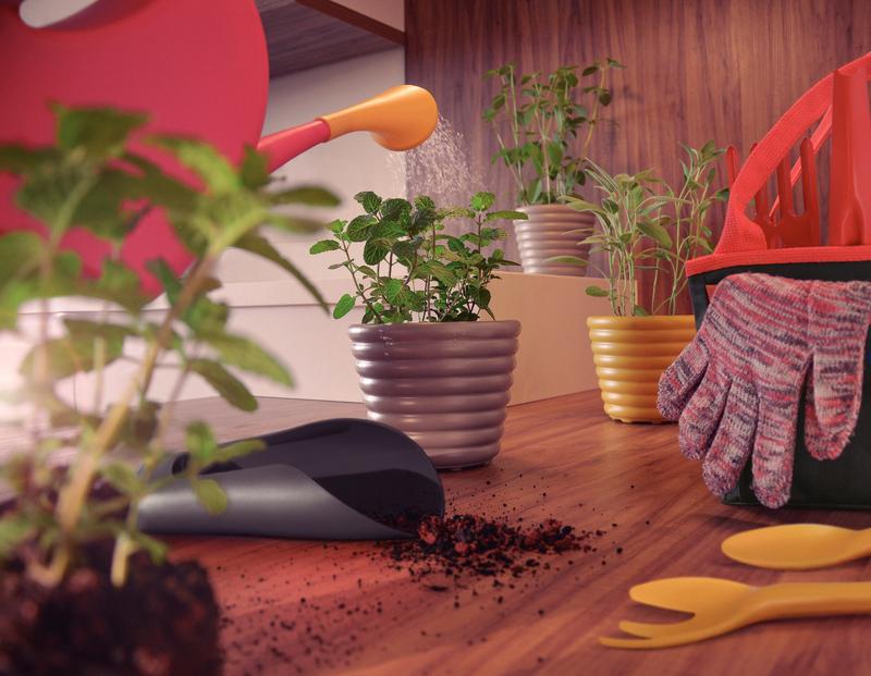 Garfinho Plástico Mini Amarelo Tramontina - Imagem 4