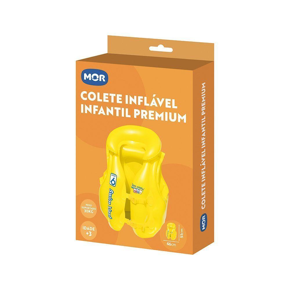 Colete Inflável Infantil Premium Mor - Imagem 2