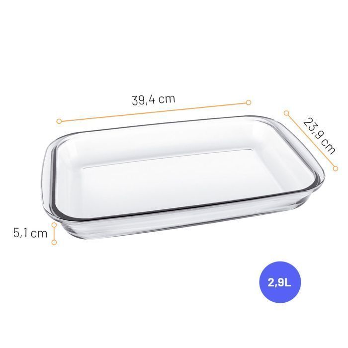 Assadeira Grande Retangular 2,9L Nadir Figueiredo - Imagem 3