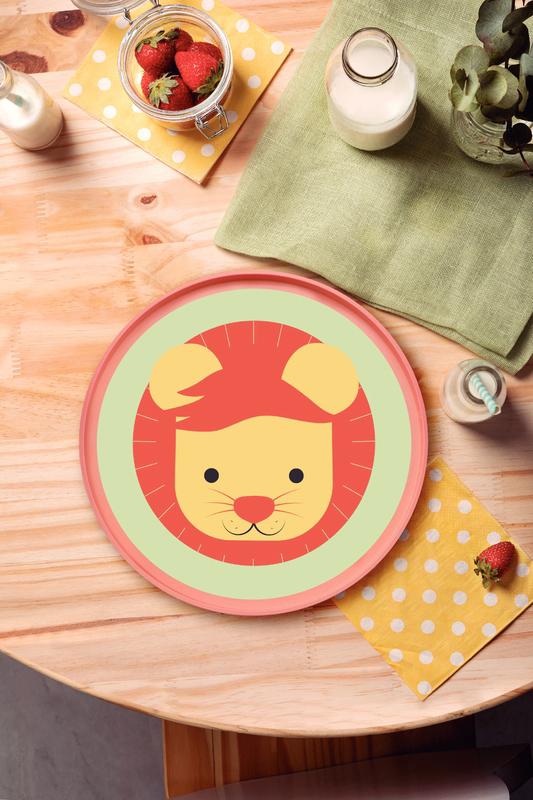 Prato Baby Friends Laranja Tramontina - Imagem 3