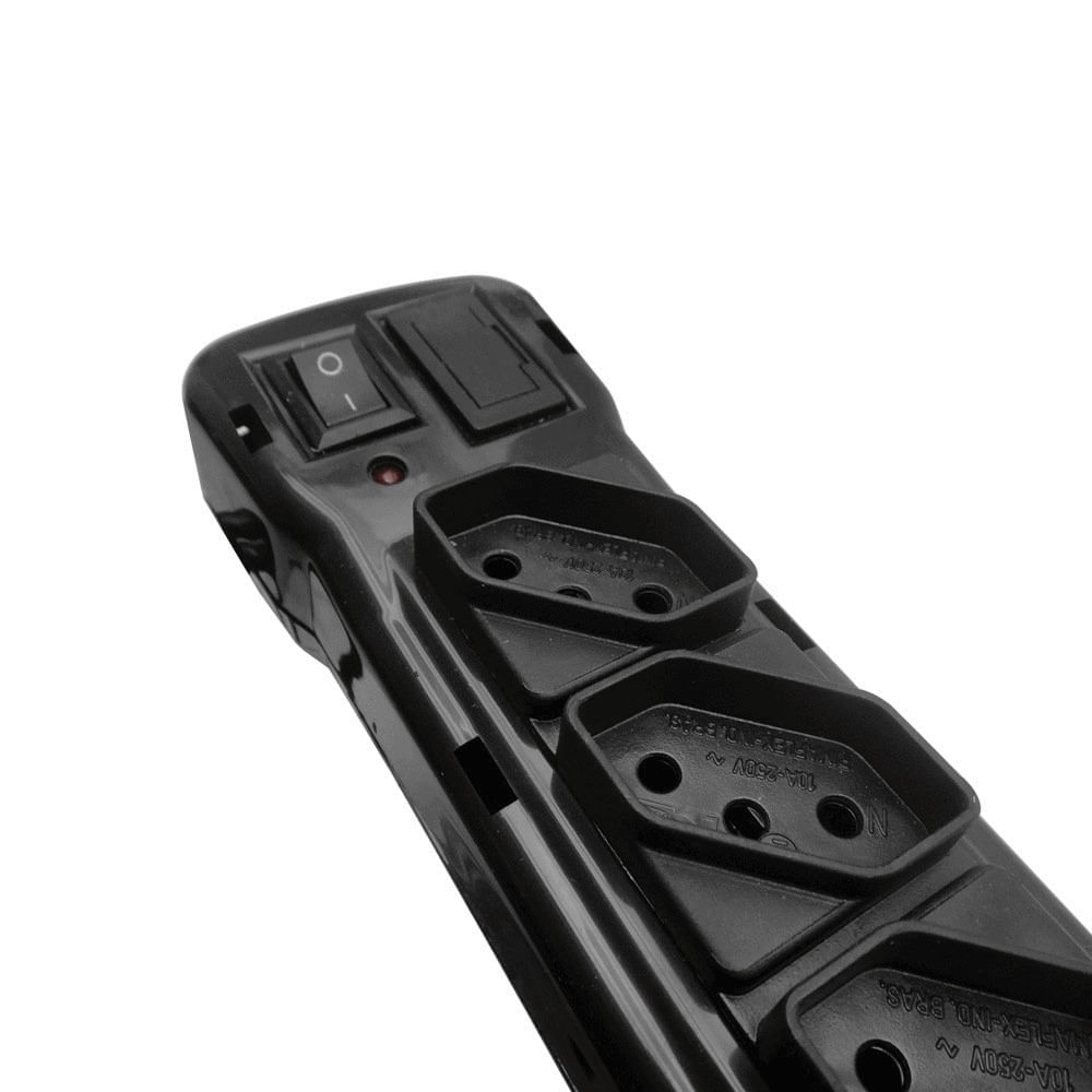 Filtro De Linha 3/T Preto - Fiolux - Imagem 3