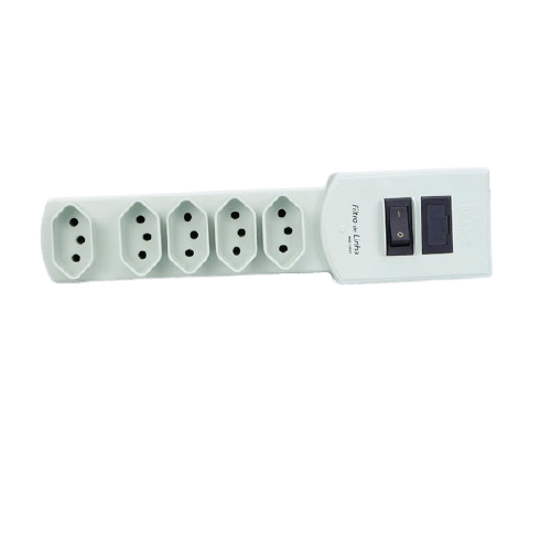 Filtro de Linha MG-3001 C/5 Tomadas 1,5mts 1 Novo ABNT – Margirius - Imagem 3
