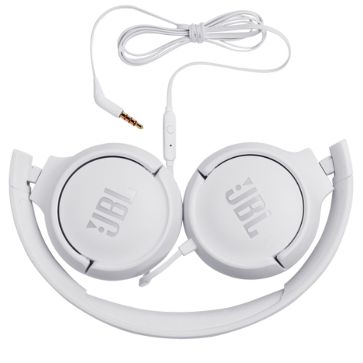 Headphone JBL T500BLK Tune 500 Pure Bass com fio Branco - Imagem 5