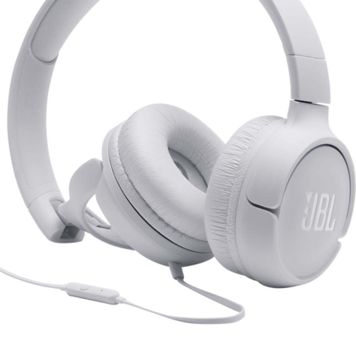 Headphone JBL T500BLK Tune 500 Pure Bass com fio Branco - Imagem 8