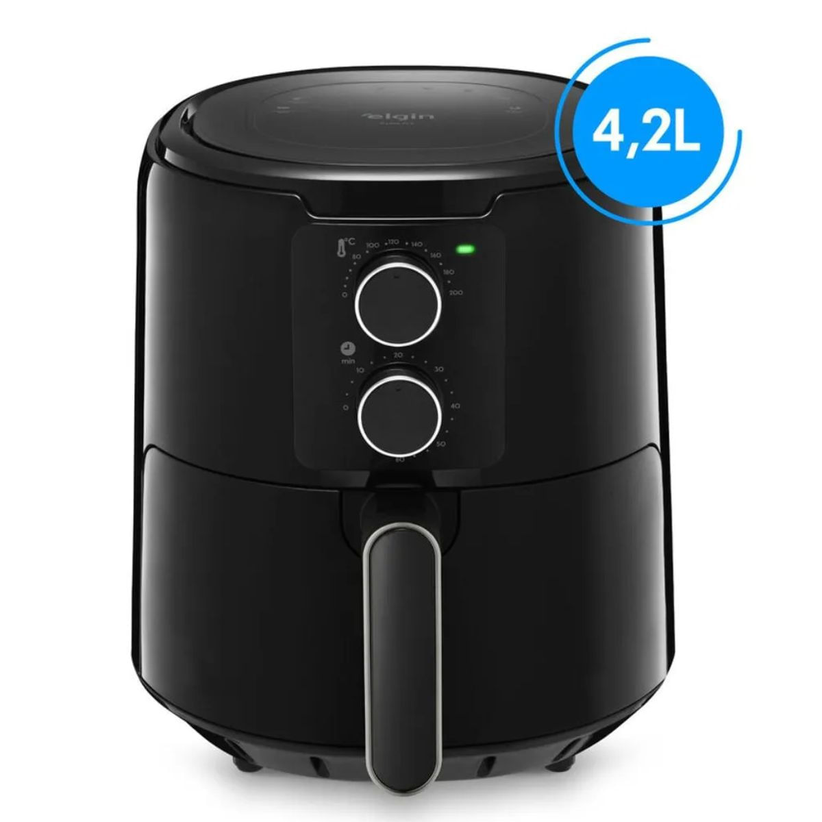 Air Fryer AFG40 Elgin Cube Fry 4,2L 1600W Black 110V - Imagem 2