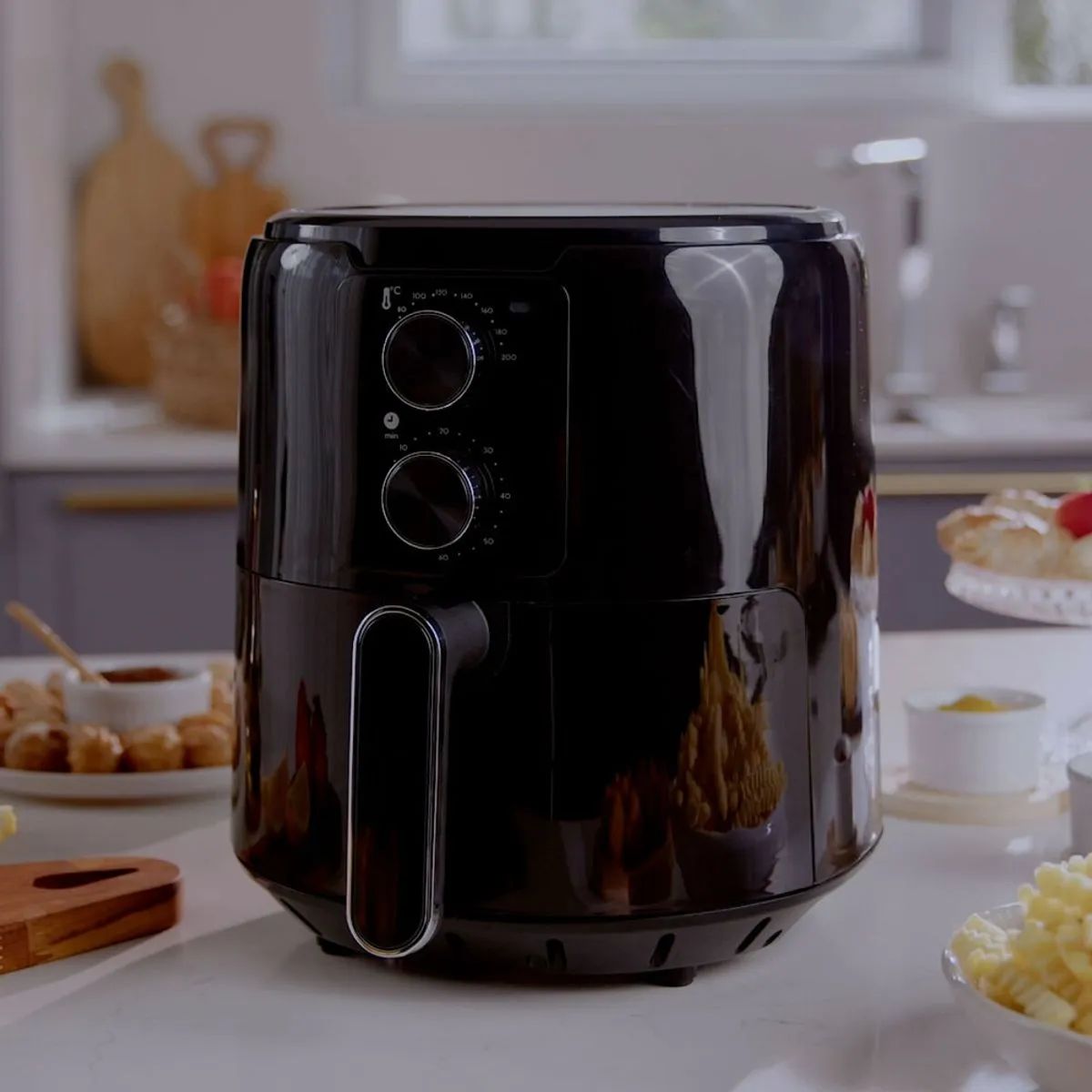 Air Fryer AFG40 Elgin Cube Fry 4,2L 1600W Black 110V - Imagem 9