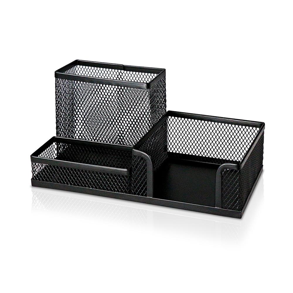 ORGANIZADOR DE MESA ARAMADO PRETO - EI043