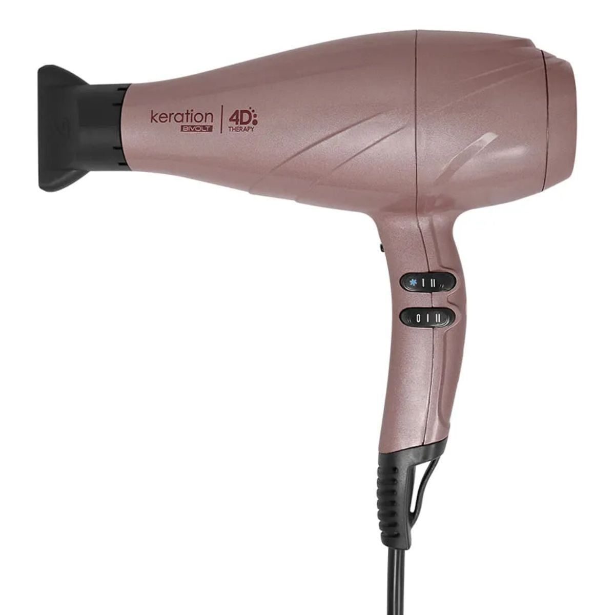 Secador de Cabelo GA.MA Italy 2500W 2 Vel Keration 4D Rosa BIV