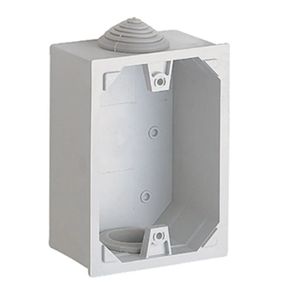 Caixa Pvc104x73x50 64221 C/ Embutes Sem Tampa - Pial