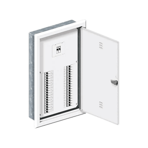Quadro De Embutir C/Barramento P/Disjuntores de 225A DIN Universal Bege QDETG-II - Cemar | P/70 Disjuntores Ref.904426