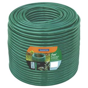 Mangueira Flexível Verde em PVC 3 Camadas 50M Tramontina