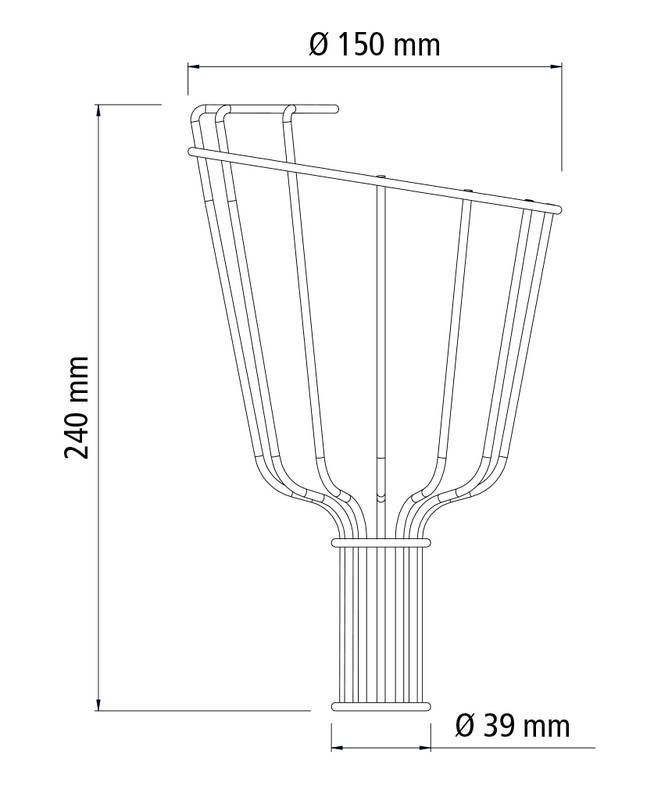 Colhedor de Frutas Médio em Aço sem Cabo Tramontina - Imagem 6