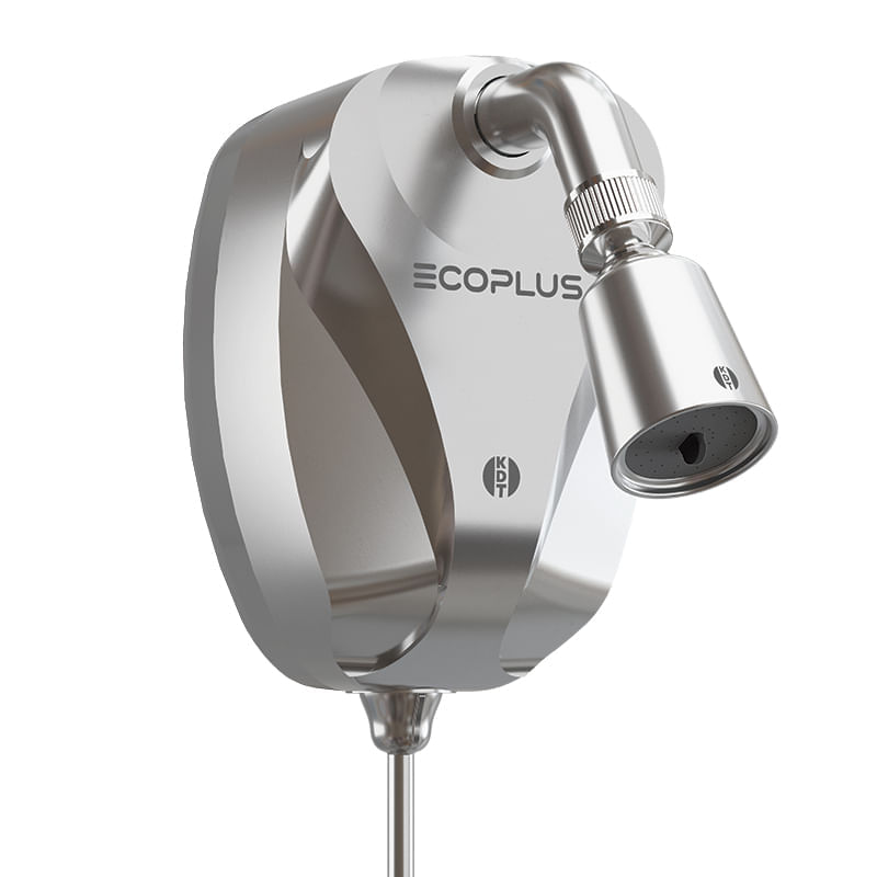 Ducha Eletrônica Ecoplus S/ Desviador 220V 7.500W Prata Cód. 2837 – KDT