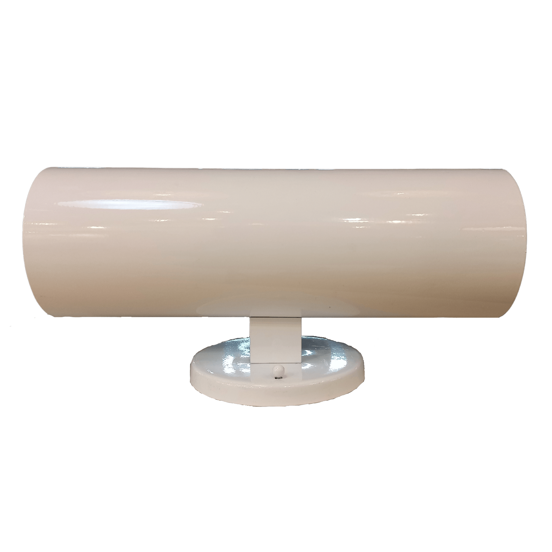 Arandela Tubo Redonda 30cm Reta Externa Branca Ref.221/285 - Airoluz