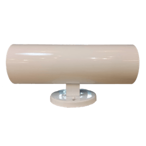 Arandela Tubo Redonda 30cm Reta Externa Branca Ref.221/285 - Airoluz